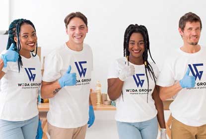 Qualified and trained team